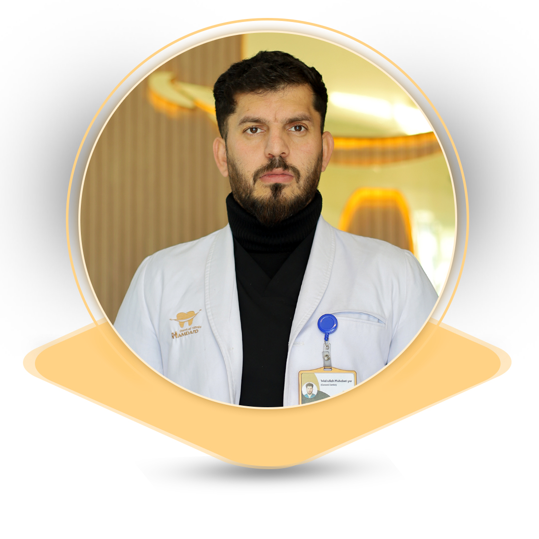 Dr. Waliullah Mohabbat Yar – Cosmetic Dentist at Hamdard Dental Clinic in Kabul